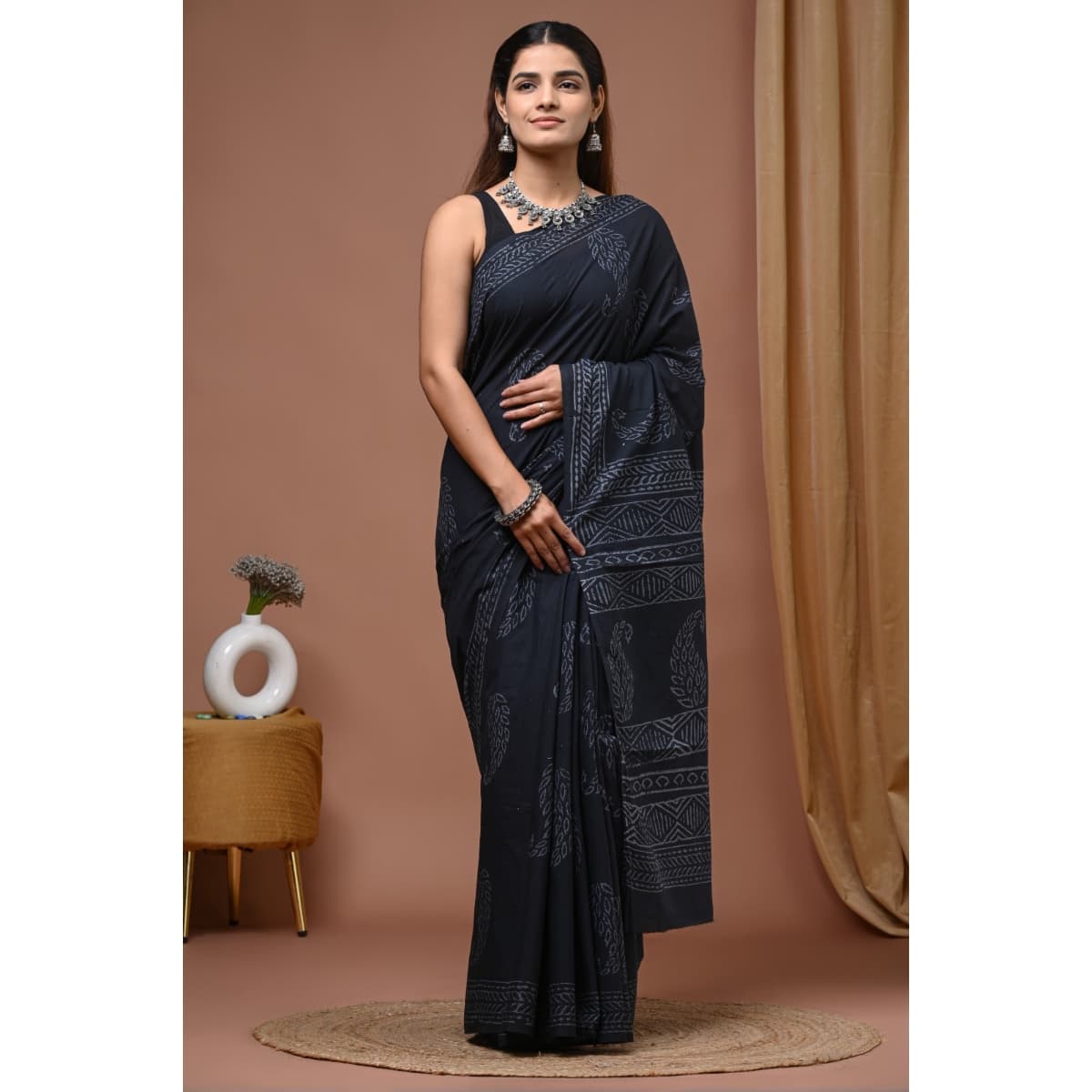 Pure Soft Cotton Saree With Blouse Piece