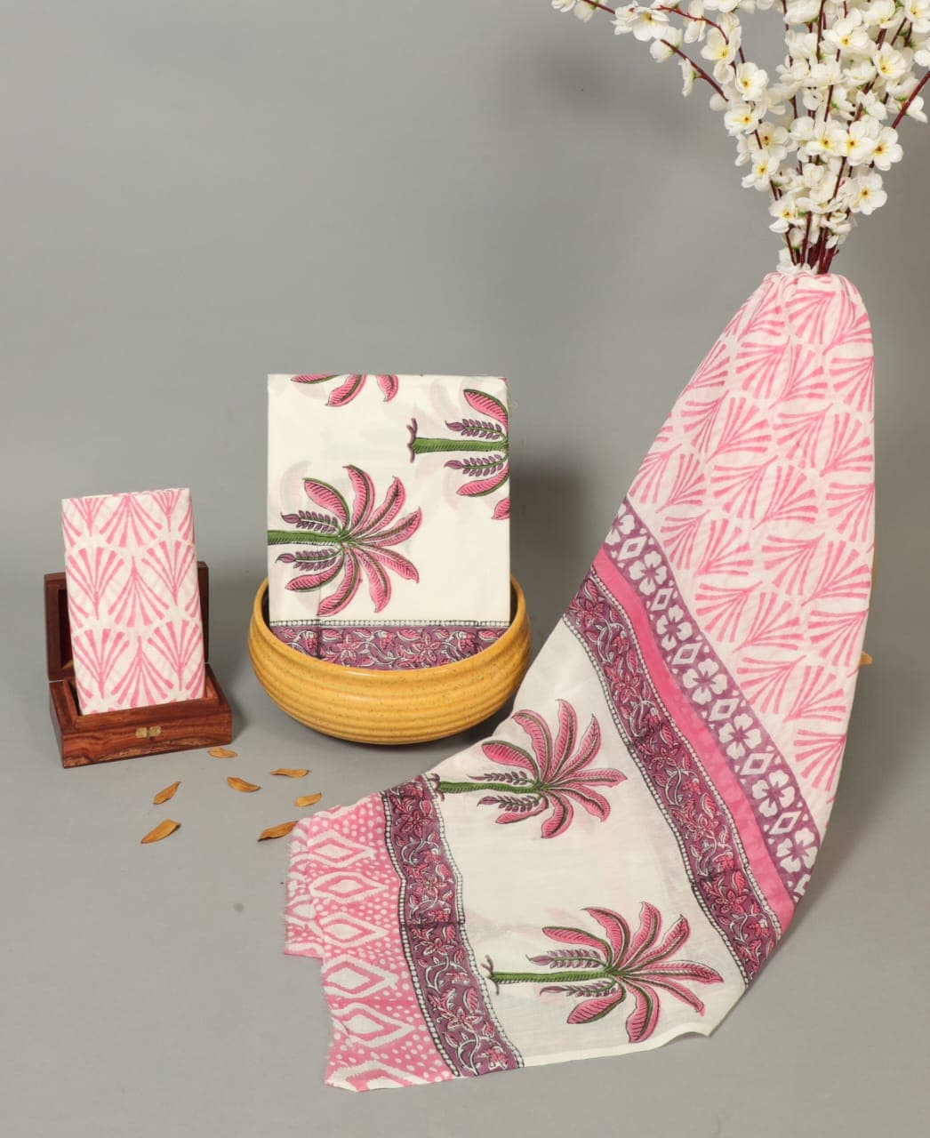 cotton suit with cotton dupatta