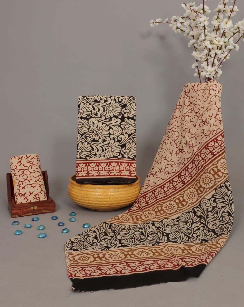 cotton suit with cotton dupatta