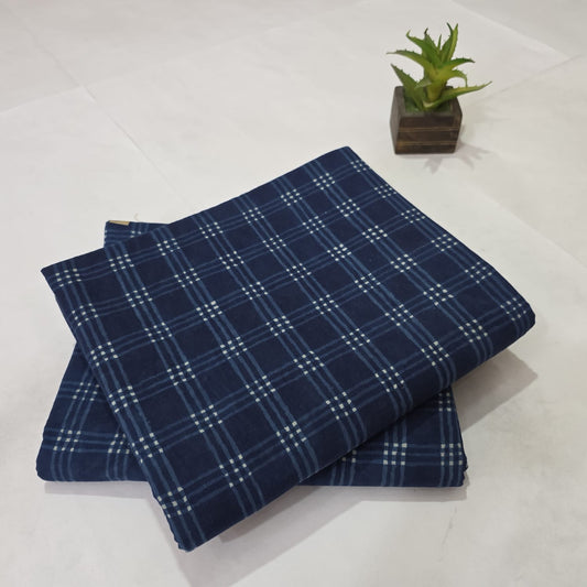 Premium Hand Block Printed Cotton Suit Top And Bottom Set
